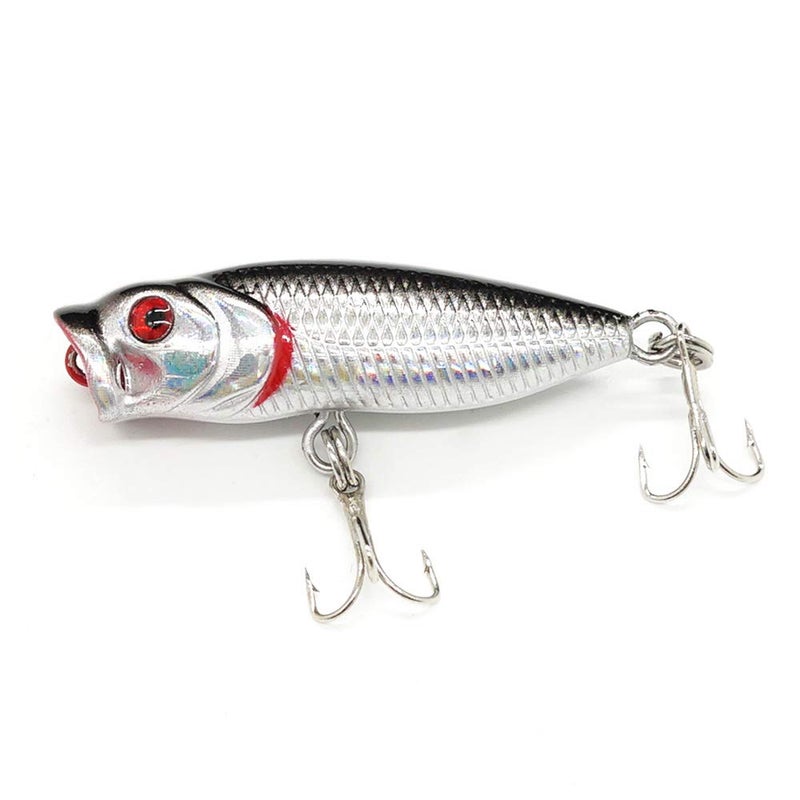 SEASKY Fishing Plug Lures Micro Popper Topwater Trout Attack in Freshwater - Image 4